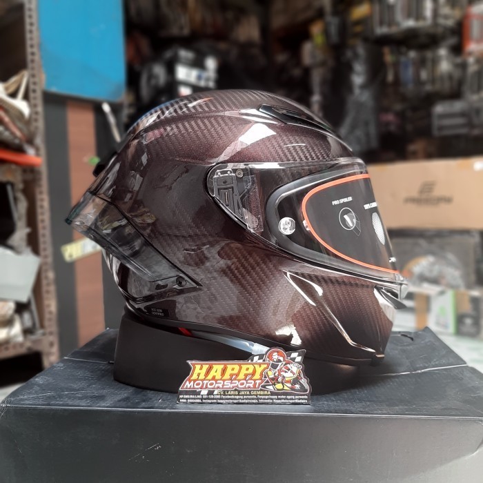 Helm Fullface Agv Pista GP RR GPRR Mono Carbon Red Glossy Original DOT