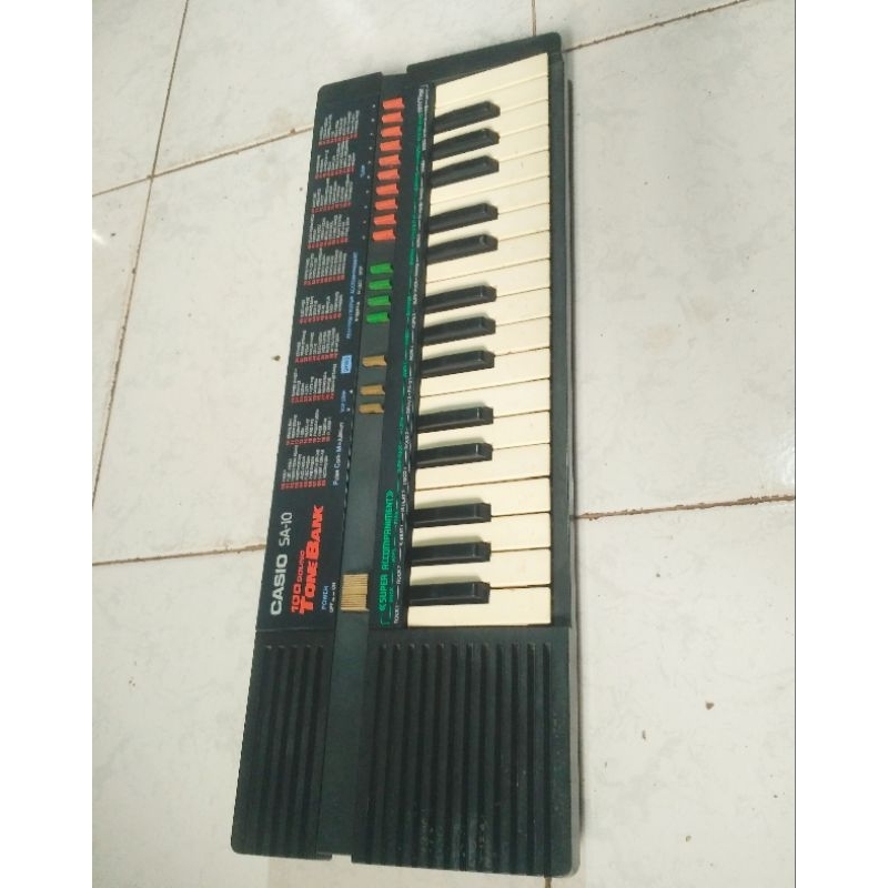 keyboard,piano casio sa10,normal second