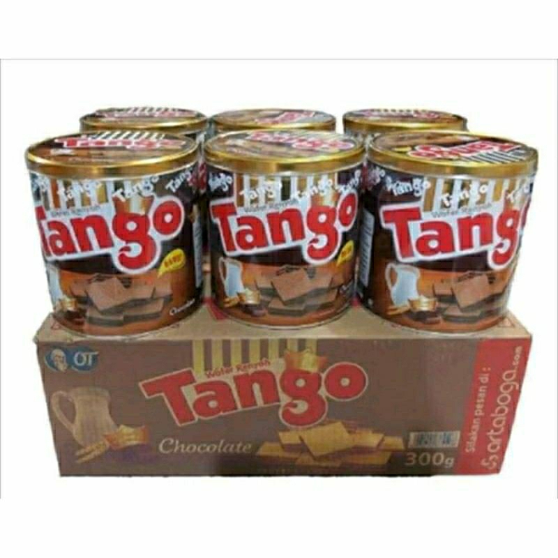 

Tango Wafer Chocolate / Vanilla Kaleng 240 Gram