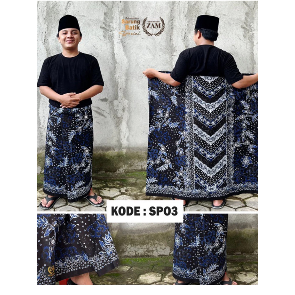 SARUNG BATIK PEKALONGAN SPESIAL SARUNG GUS BAHRU ZAMZAMI SARUNG BATIK PREMIUM BERKUALITAS ||Kode : S
