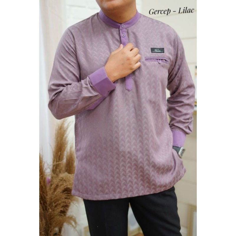 gamis grecep by ghumaisha original dan Koko mauve
