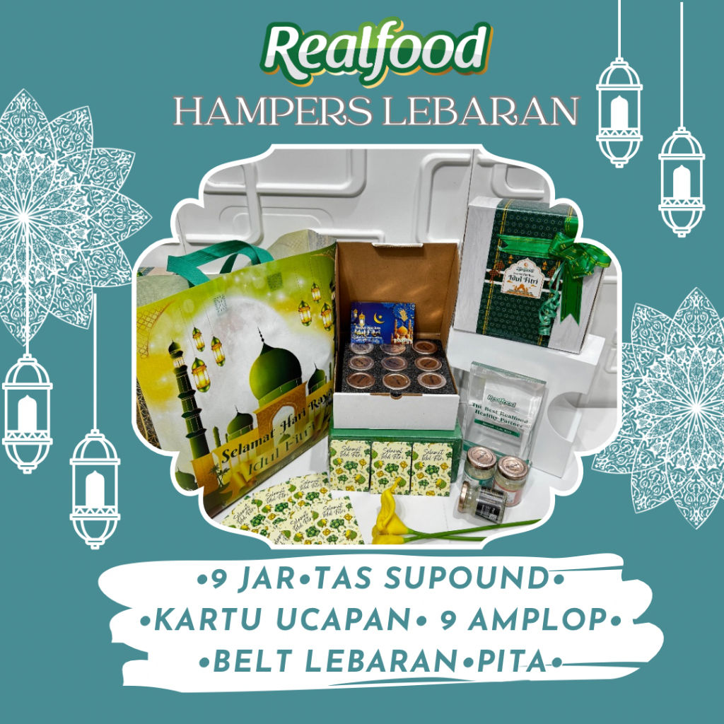 

Realfood Hampers Idul Fitri Isi 9 Jar Dan 6 Jar Box Putih
