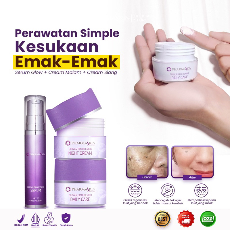 Pharmaskin Cream Flek Hitam - Intensive Flek Daily