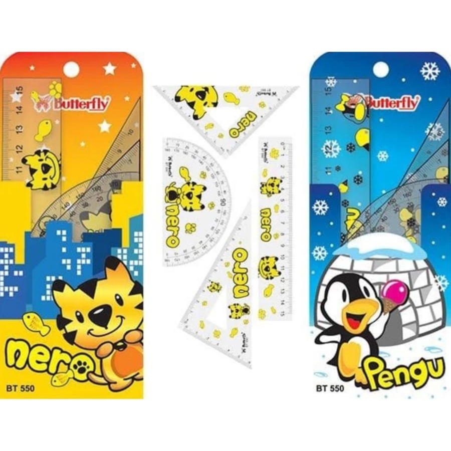 

Penggaris Set Butterfly BT-550