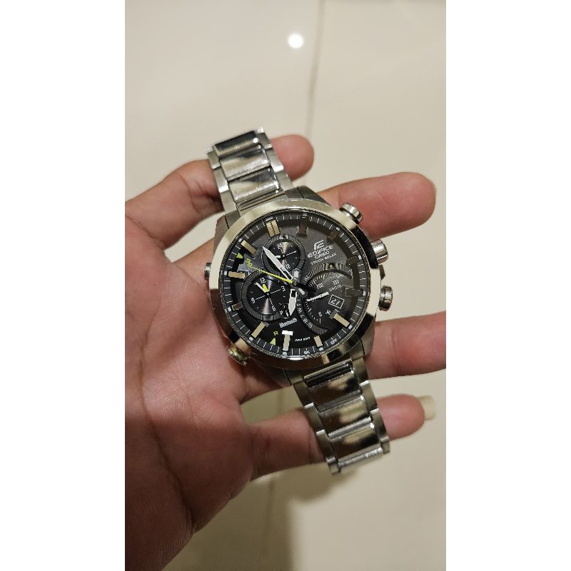 casio edifice eqb500 tough solar Bluetooth original ganteng