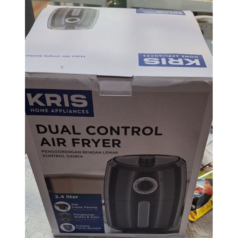 KRIS dual control air fryer