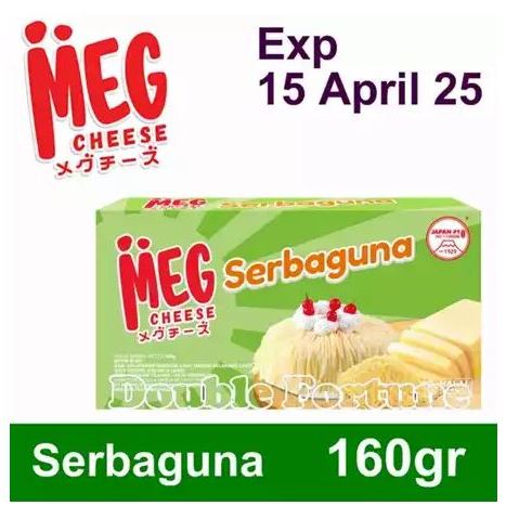 

MEG CHEESE Serbaguna 160g Premium Keju.