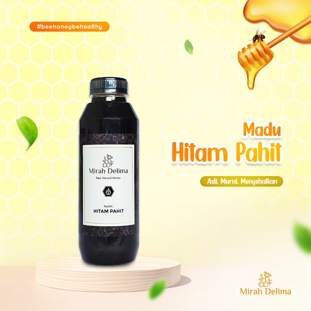

Madu Hitam Pahit - Raw Natural Honey - 500 ml