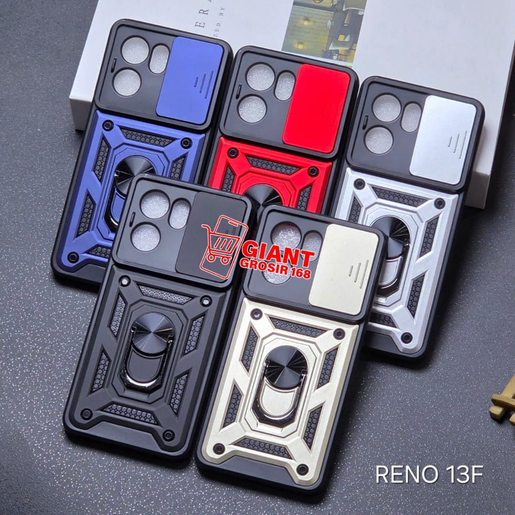 OPPO RENO 13F CASE TRANSFORMER SLIDE 2 IN 1 CASE ROBOT OPPO RENO 13F