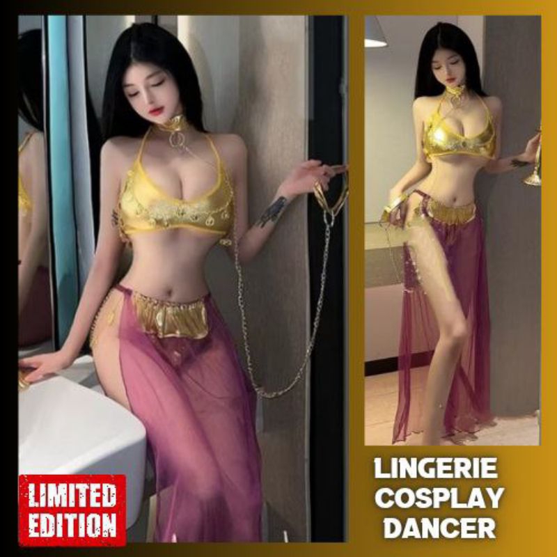 Lingerie Cosplay Arabian Indian Dancer Kostum Penari Import Premium