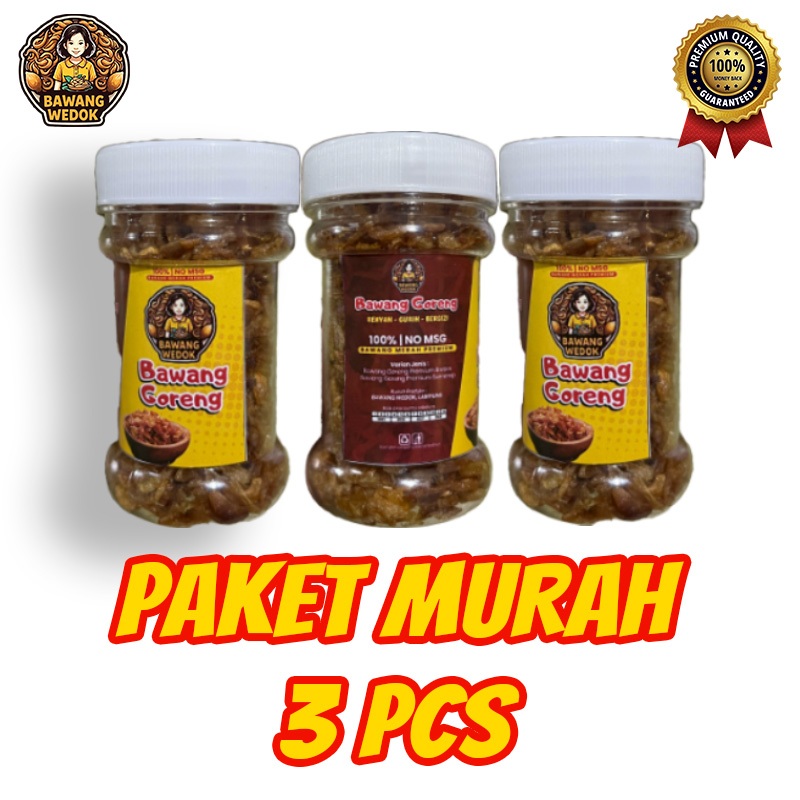 

Beli 3 Toples Paket Murah Bawang Goreng