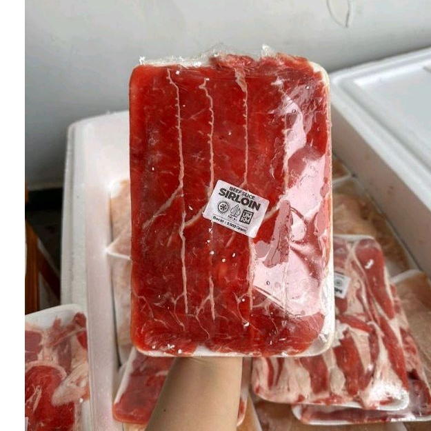 

Sirloin Beef slice 500 gram