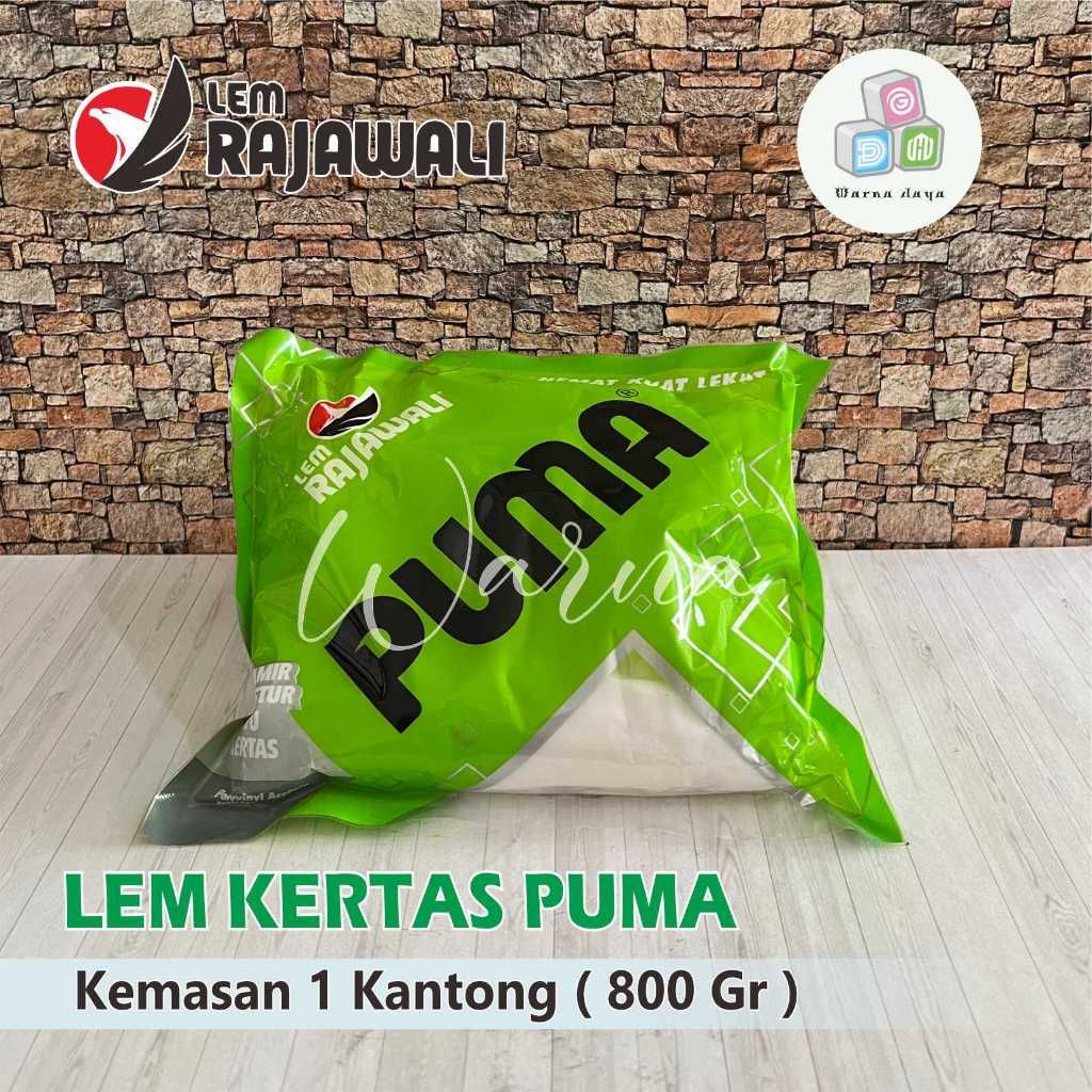 

Puma Lem Kertas Putih PVAc Plamir Kayu Rajawali
