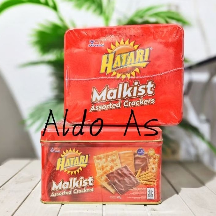 

Hatari Assorted Malkist Crackers / Biskuit Malkist kaleng 300gram