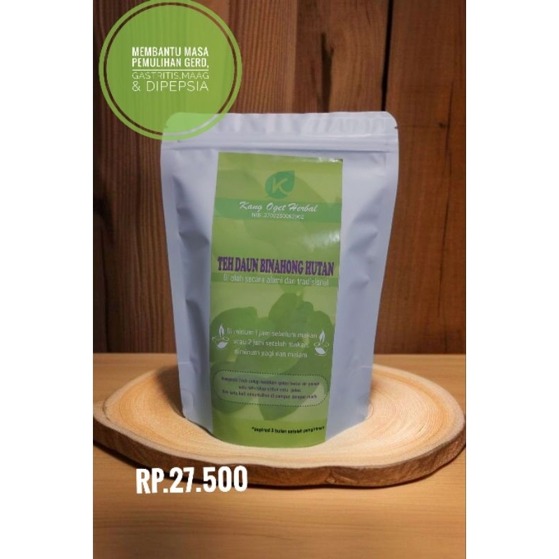

Teh Binahong Hutan Kang oget (1 bungkus isi 30 pcs kantung celup )