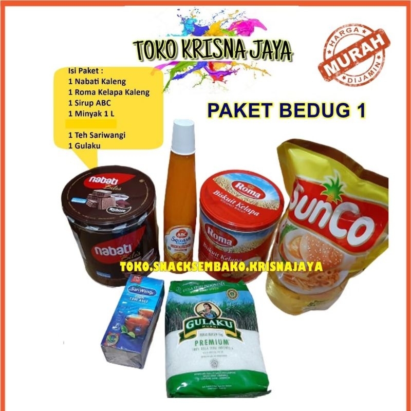 

PAKET PARCEL WAFER KALENG LEBARAN BEDUG 1