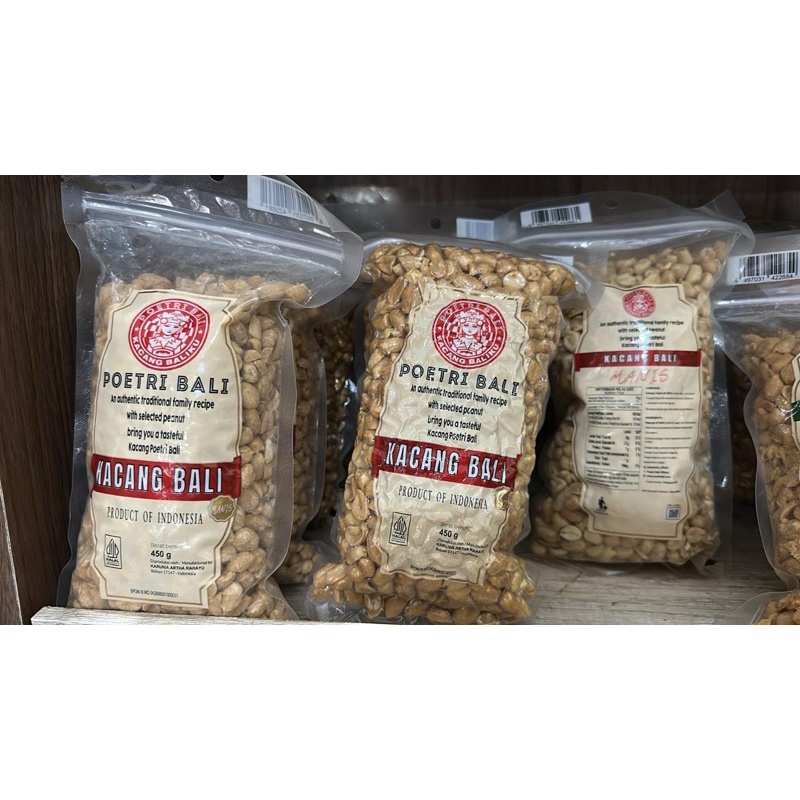 

Kacang Bali Poetry Bali 450Gram