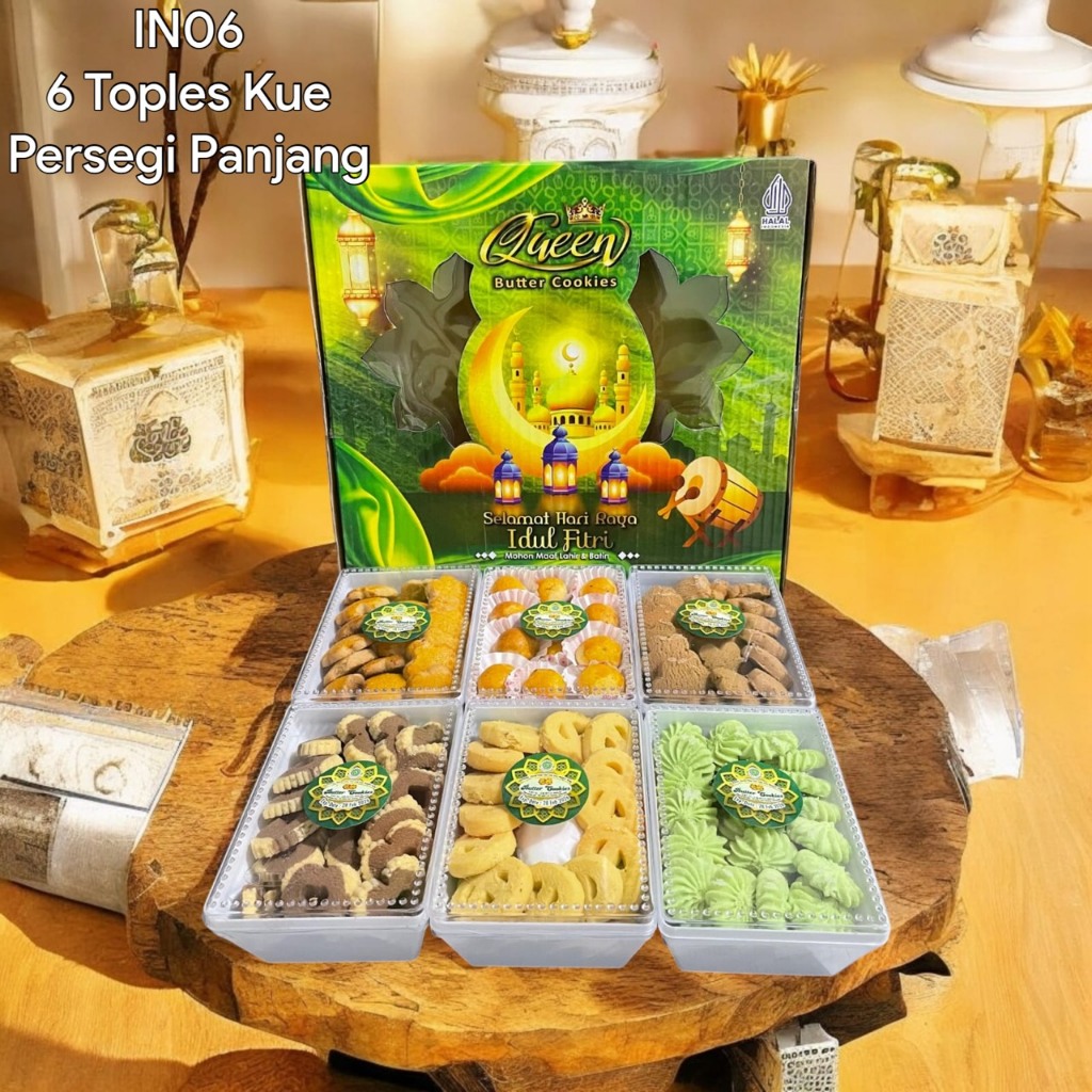 

Parcel Lebaran Idul Fitri 2025 Intan Sari Queen / Snack Lebaran / Hampers Makanan Khas Lebaran / Paket Kue Kerin Lebaran