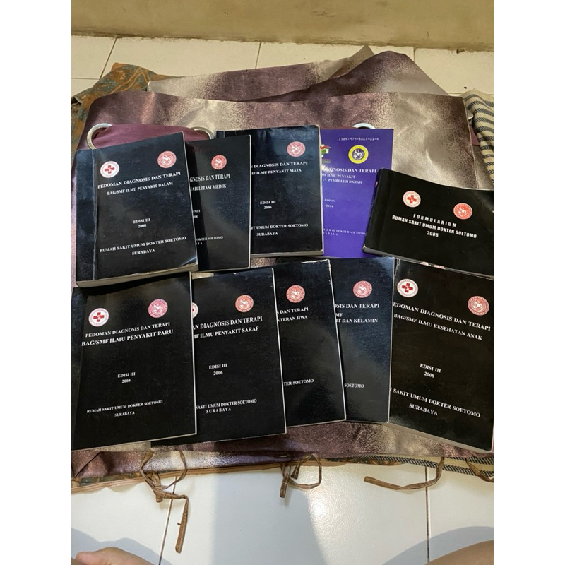 Preloved buku ajar ilmu penyakit dalam BONUS Buku PDT