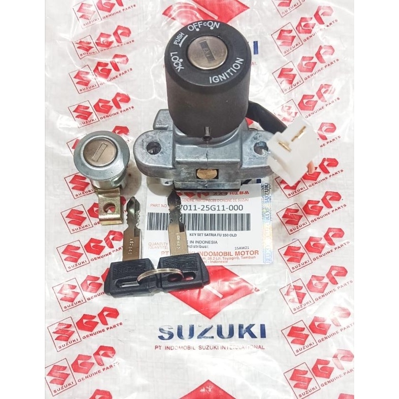KUNCI KONTAK SET KOMPLIT SATRIA FU 150 OLD KARBU KUNCI KONTAK SATRIA FU 150 KARBU