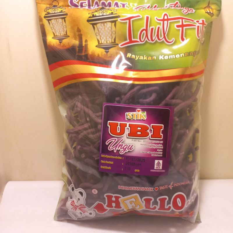 

Stik Ubi Ungu"Hello".