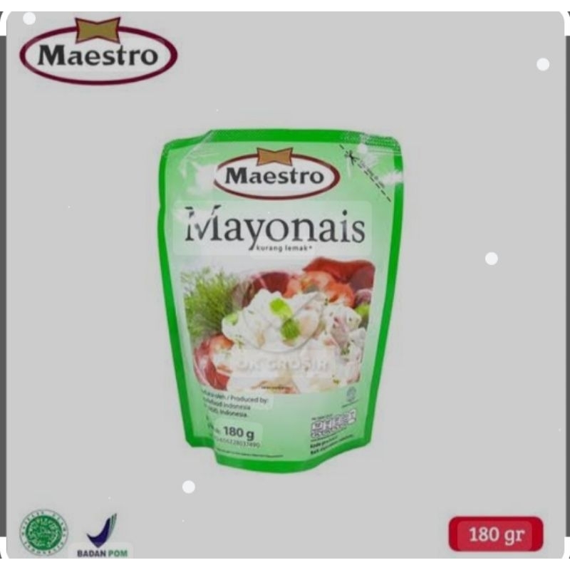 

Mayo Maestro 180gram/Grosir Perkarton isi 24pouch