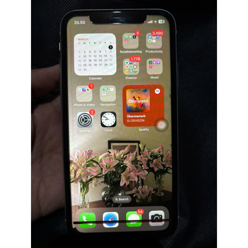 APPLE IPhone IP XR 64gb white ex Digimap