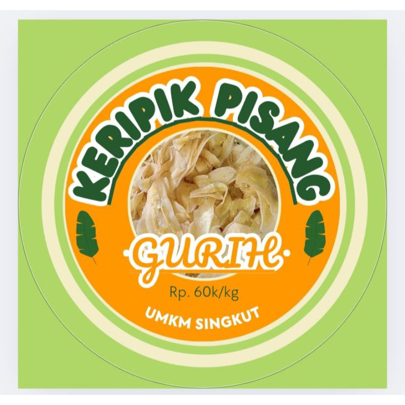 

KERIPIK PISANG GURIH & MANIS 1 kg