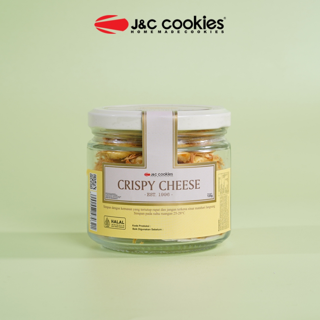 

Kue Kering Crispy Cheese JNC J&C Cookies Jar Kaca