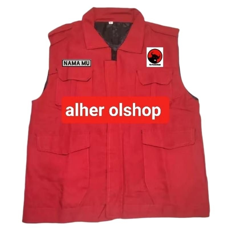 rompi partai PDi perjuangan rompi partai PDI Rompi partai PDI rompi PDI rompi PDIP rompi partai PDIP