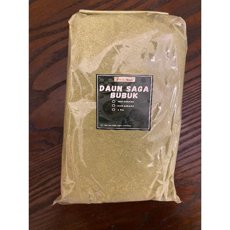 

Daun saga bubuk 100 gram murni tanpa campuran