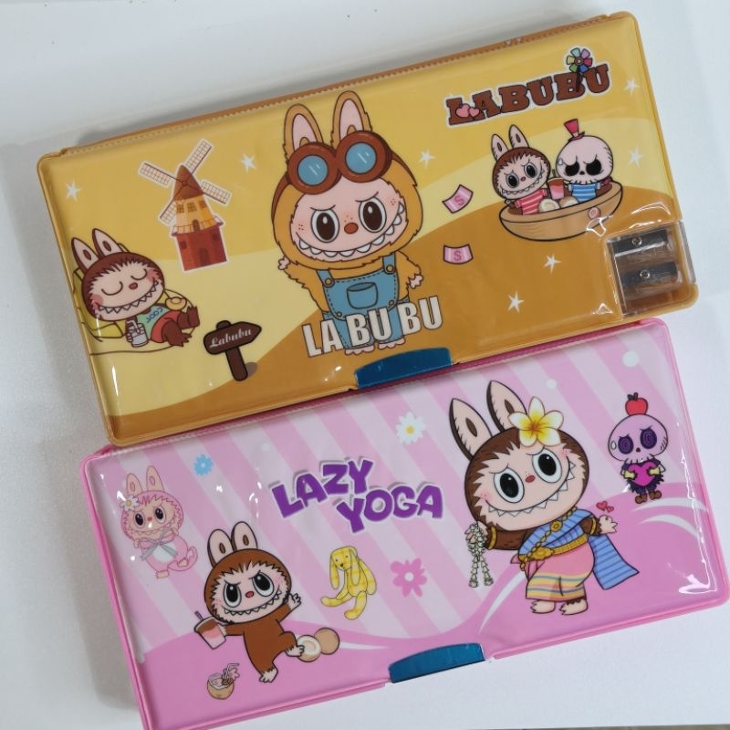 

KOTAK PENSIL MAGNET LABUBU 2033 PENCIL CASE SEKOLAH ANAK GAMBAR KARTUN