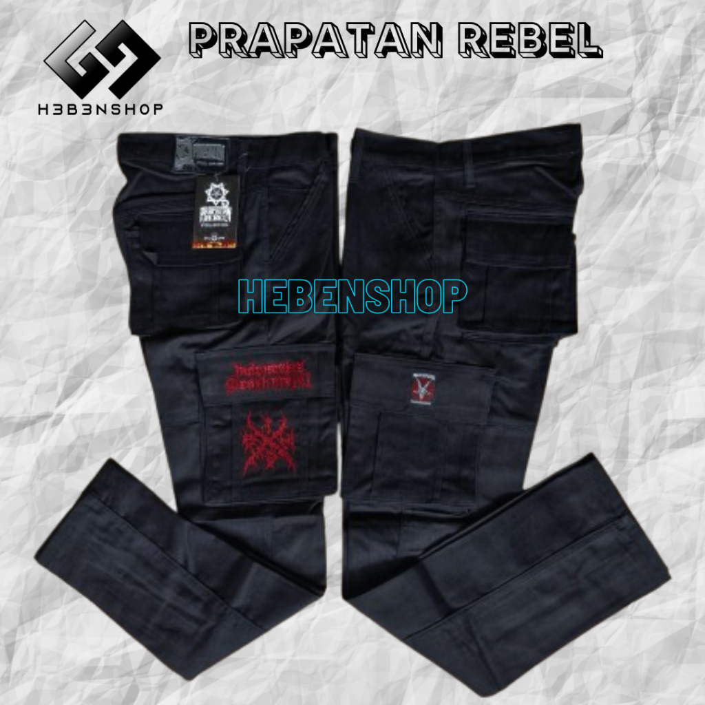 Celana Cargo Panjang Prapatan Rebel Original/ Celana Kempol