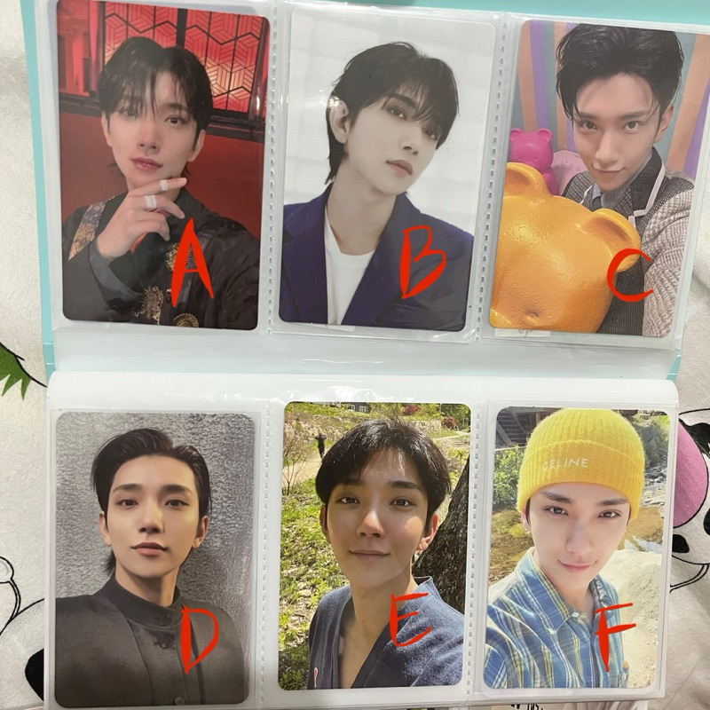 Photocard Joshua Seventeen Official FML ITS IN THE SOOP FOLLOW 17 RIGHT HERE FACE THE SUN FTS
