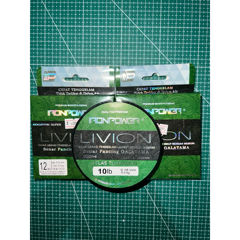 SENAR PANCING IRON POWER LIVION PANJANG 100M