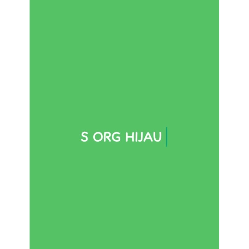 

Herbal alami hijau