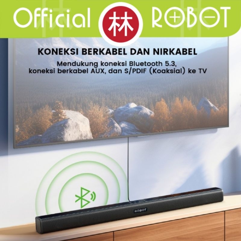 Speaker TV SOUNDBAR RB590 BLUETOOTH 5.3 ORIGINAL ROBOT