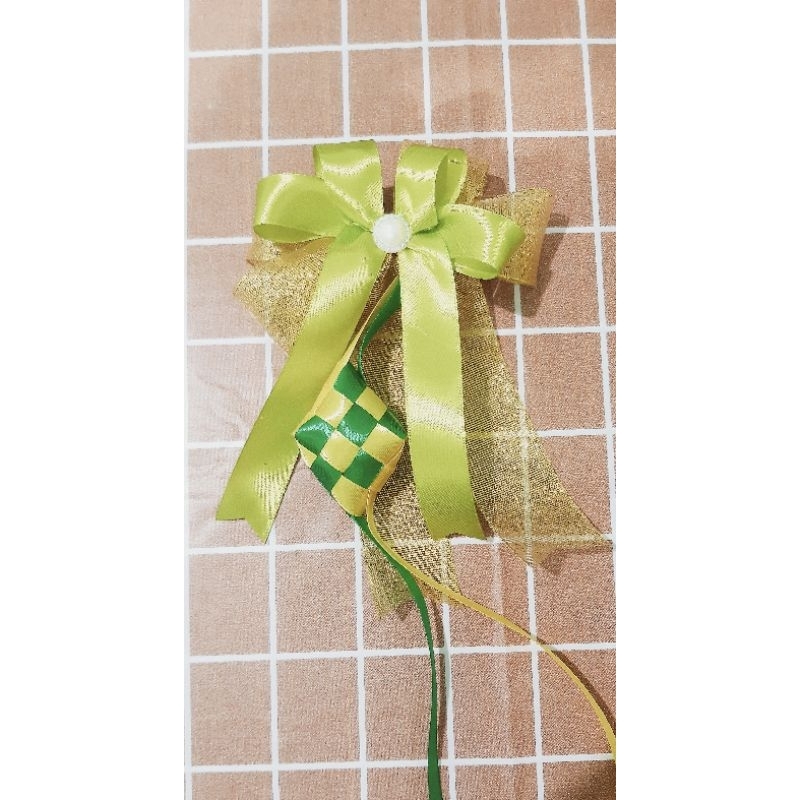 

Pita Hampers Satin | Hang Tag Pita Lebaran Siap Pakai Beli Minimal 2 Pcs