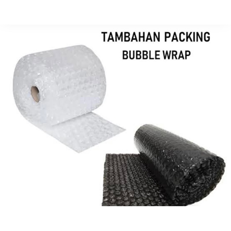 

Bubble warap-Tambahan extra packing