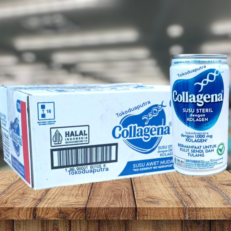 

Susu Collagena 1 karton isi 12 kaleng / Collagena Susu Awet Muda