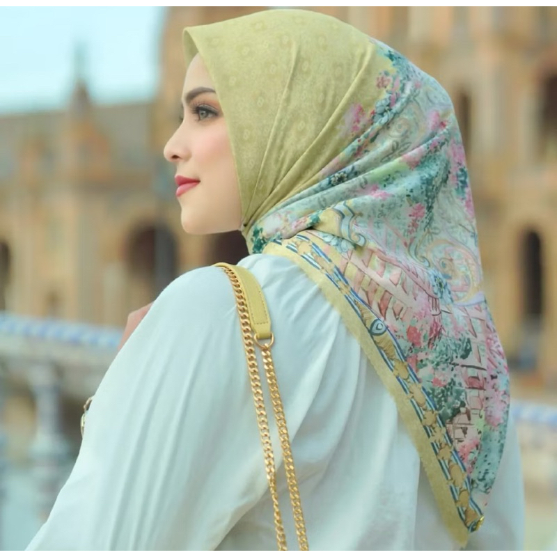 Hijab Buttonscarves The Sevilla Voile Squarej