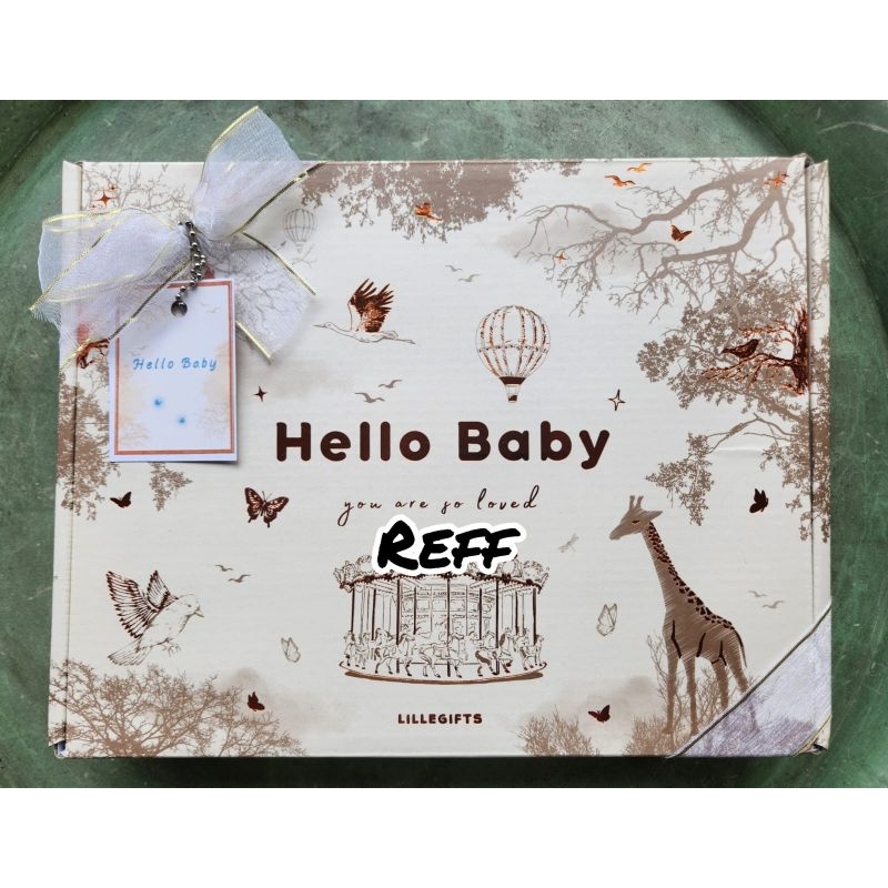 Paket Hadiah Bayi Baru Lahir Lillegifts/ Kado Bayi Baru Lahir Laki-laki