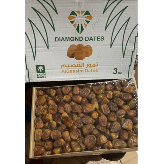 

SUKKARI alqasim premium diamond 3kg perdus/SUKKARI/kurma alqasim/kurma