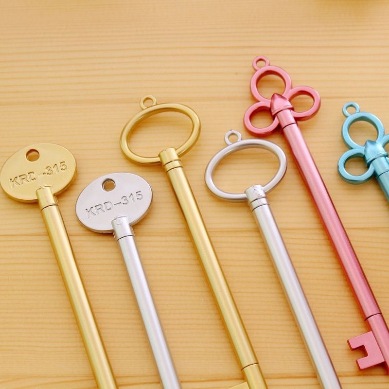 

Pena motif kunci Alat tulis unik dekoratif anak