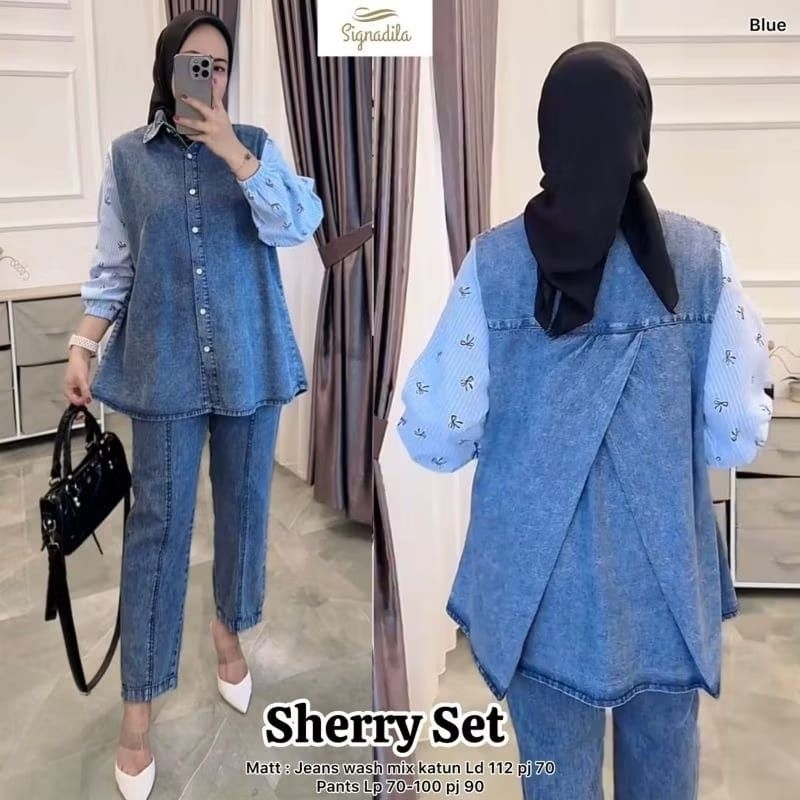 One set jeans wash