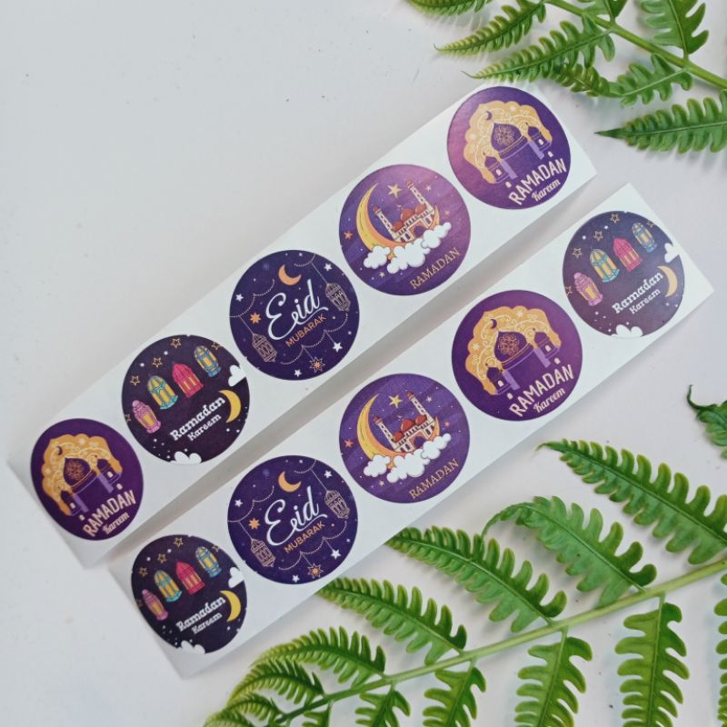 

(20pcs) STIKER sticker RAMADAN takjil buka puasa hampers gift toples Hari Raya Idul Fitri 2024 (MOTIF H)