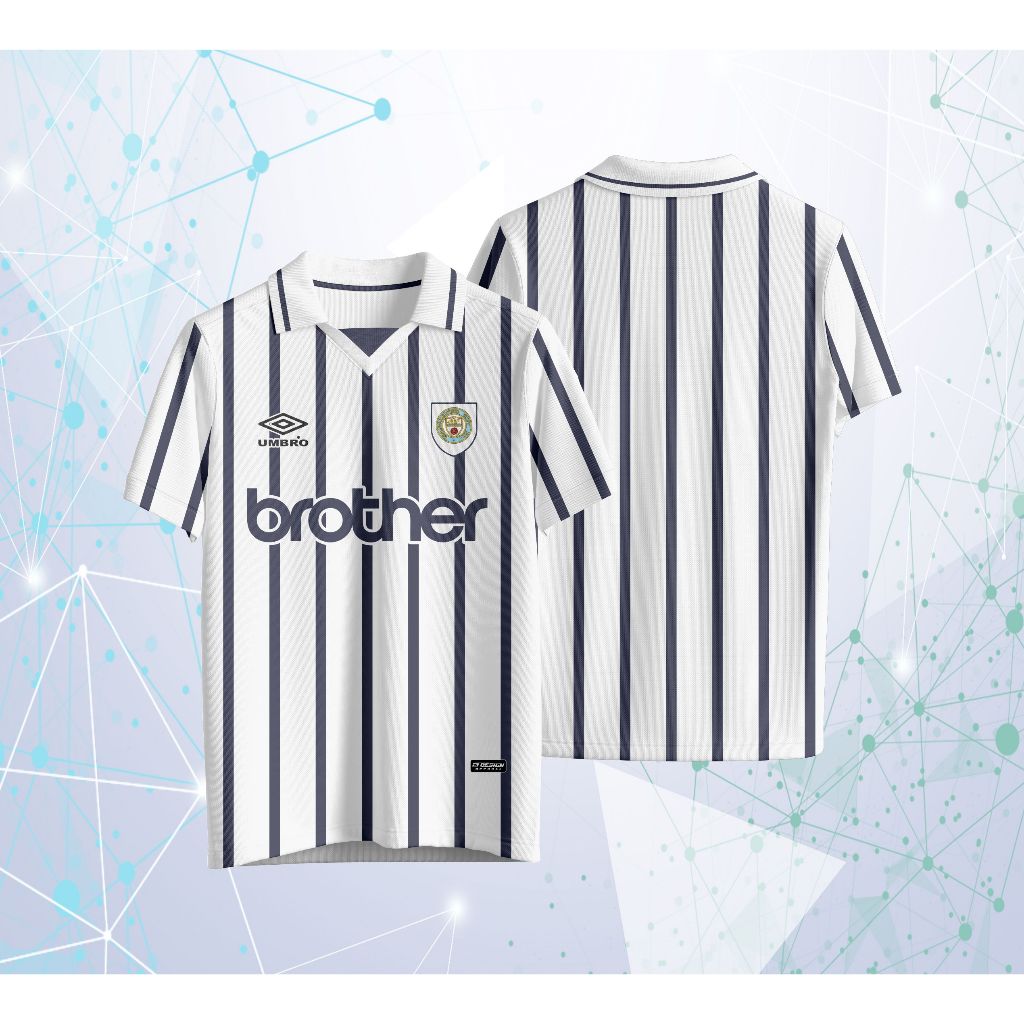JERSEY MANCHESTER CITY 1993 // JERSEY RETRO // JERSEY VINTAGE // JERSEY CASUAL // BROTHER
