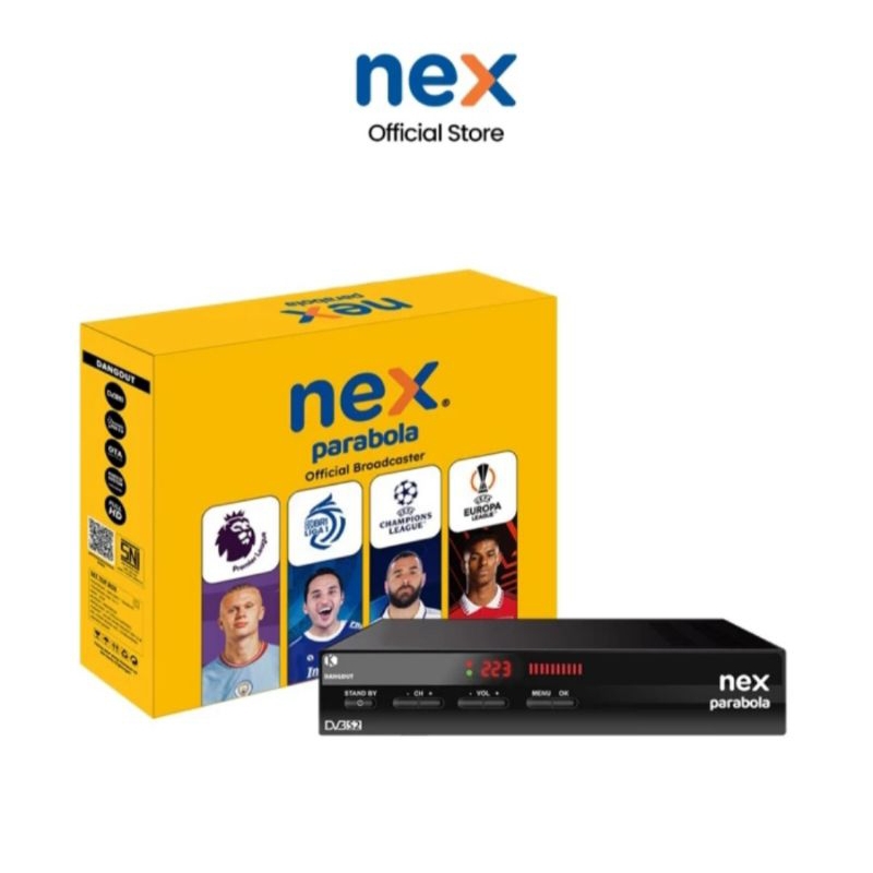 Nex Parabola Kuning Receiver Parabola