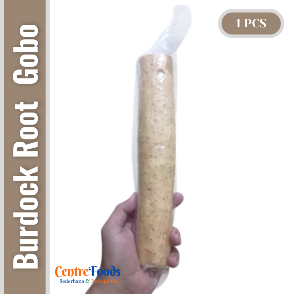 

Ketela Jepang Import - Burdock Root Gobo Stick Fresh | Size 0.4-0.6 Kg [ Harga Per PCS ]