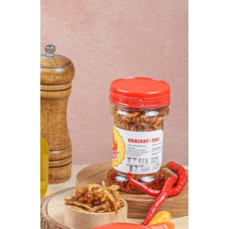 

sambel jerit variant teri medan